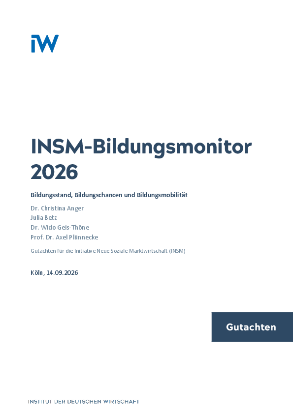 INSM-Bildungsmonitor 2026